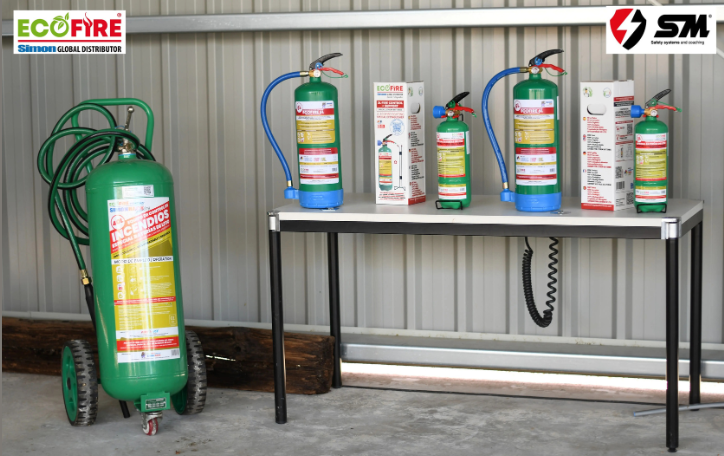 Colaboración SM y SIMONRACK para las recargas de productos ECOFIRE